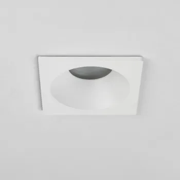 Astro Lighting Minima Square Fixed IP65 fekete fürdőszobai mennyezetbe építhető lámpa (AST-1249018) GU10 1 izzós IP65