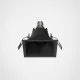 Astro Lighting Minima Square Slimline Fixed fekete fürdőszobai mennyezetbe építhető lámpa (AST-1249039) GU10 1 izzós IP65