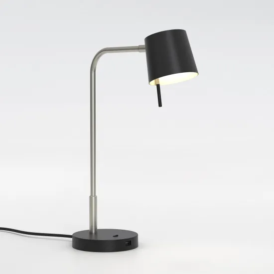 Astro Lighting Miura Desk USB nikkel LED asztali lámpa (AST-1444007) LED 1 izzós IP20