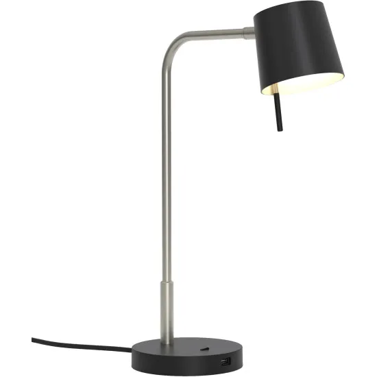 Astro Lighting Miura Desk USB nikkel LED asztali lámpa (AST-1444007) LED 1 izzós IP20