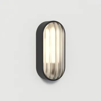 Astro Lighting Montreal Oval fekete fali lámpa (AST-1032007) E27 1 izzós IP44