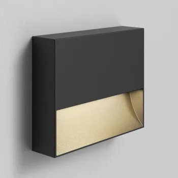 Astro Lighting Mori 140 fekete LED kültéri fali lámpa (AST-1466001) LED 1 izzós IP65