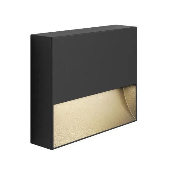 Astro Lighting Mori 140 fekete LED kültéri fali lámpa (AST-1466001) LED 1 izzós IP65
