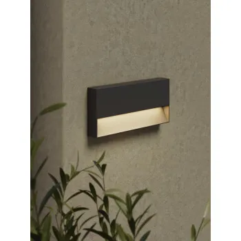 Astro Lighting Mori 250 fekete LED kültéri fali lámpa (AST-1466002) LED 1 izzós IP65