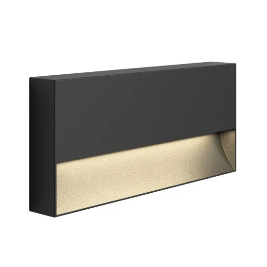 Astro Lighting Mori 250 fekete LED kültéri fali lámpa (AST-1466002) LED 1 izzós IP65