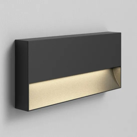 Astro Lighting Mori 250 fekete LED kültéri fali lámpa (AST-1466002) LED 1 izzós IP65