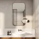Astro Lighting Nagoya fekete kozmetikai tükörlámpa (AST-1447001) G9 2 izzós IP44