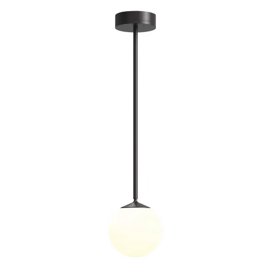 Astro Lighting Nara fekete fürdőszobai LED függesztett lámpa (AST-1464003) LED 1 izzós IP44
