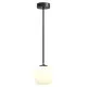Astro Lighting Nara fekete fürdőszobai LED függesztett lámpa (AST-1464003) LED 1 izzós IP44