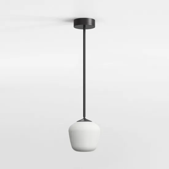Astro Lighting Nara fekete fürdőszobai LED függesztett lámpa (AST-1464003) LED 1 izzós IP44