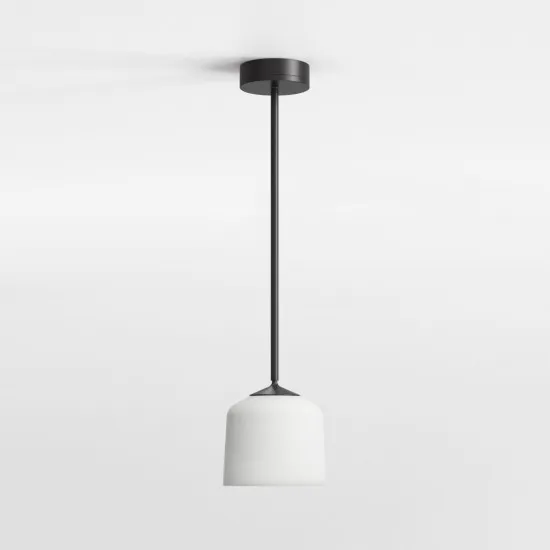 Astro Lighting Nara fekete fürdőszobai LED függesztett lámpa (AST-1464003) LED 1 izzós IP44