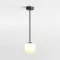 Astro Lighting Nara fekete fürdőszobai LED függesztett lámpa (AST-1464003) LED 1 izzós IP44