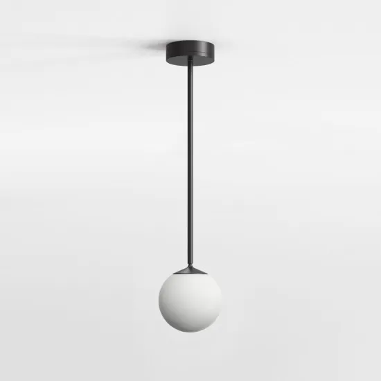 Astro Lighting Nara fekete fürdőszobai LED függesztett lámpa (AST-1464003) LED 1 izzós IP44