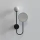 Astro Lighting Orb fekete fürdőszobai falikar tükörrel (AST-1424003) G9 1 izzós IP44