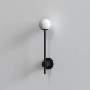 Astro Lighting Orb Single fekete fürdőszobai falikar (AST-1424004) G9 1 izzós IP44