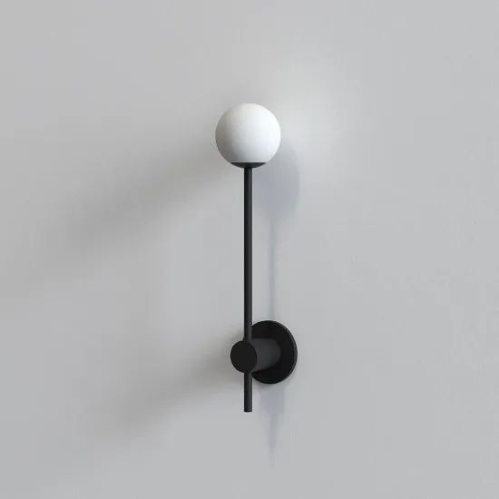 Astro Lighting Orb Single fekete fürdőszobai falikar (AST-1424004) G9 1 izzós IP44