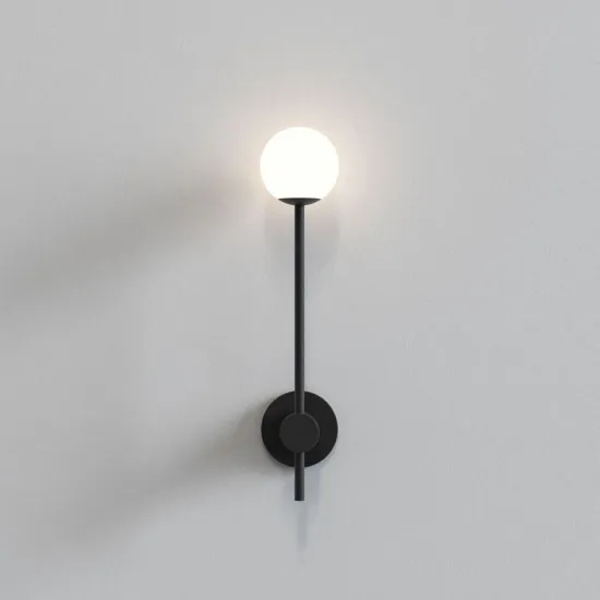 Astro Lighting Orb Single fekete fürdőszobai falikar (AST-1424004) G9 1 izzós IP44