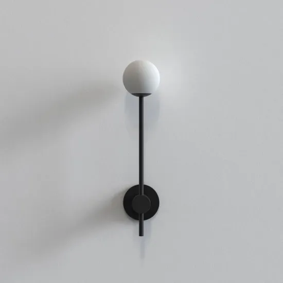 Astro Lighting Orb Single fekete fürdőszobai falikar (AST-1424004) G9 1 izzós IP44