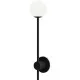 Astro Lighting Orb Single fekete fürdőszobai falikar (AST-1424004) G9 1 izzós IP44