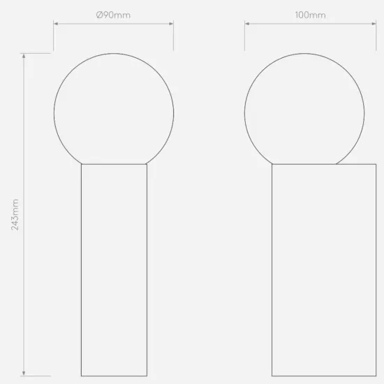 Astro Lighting Ortona Single króm fürdőszobai falikar (AST-1459001) G9 1 izzós IP44