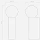 Astro Lighting Ortona Single fekete fürdőszobai falikar (AST-1459005) G9 1 izzós IP44