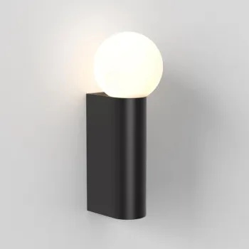 Astro Lighting Ortona Single fekete fürdőszobai falikar (AST-1459005) G9 1 izzós IP44