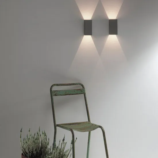 Astro Lighting Oslo 160 fekete LED kültéri fali lámpa (AST-1298002) LED 1 izzós IP65