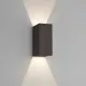 Astro Lighting Oslo 160 fekete LED kültéri fali lámpa (AST-1298002) LED 1 izzós IP65