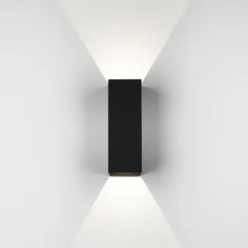 Astro Lighting Oslo 255 fekete LED kültéri fali lámpa (AST-1298007) LED 1 izzós IP65