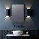 Astro Lighting Oslo 255 fekete LED kültéri fali lámpa (AST-1298007) LED 1 izzós IP65