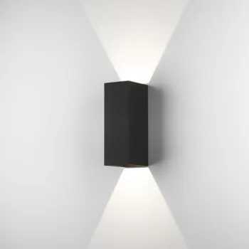 Astro Lighting Oslo 255 fekete LED kültéri fali lámpa (AST-1298007) LED 1 izzós IP65