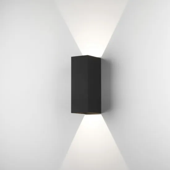 Astro Lighting Oslo 255 fekete LED kültéri fali lámpa (AST-1298007) LED 1 izzós IP65