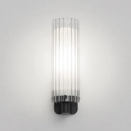 Astro Lighting Ottavino Wall fekete fürdőszobai tükörvilágítás (AST-1411006) E14 1 izzós IP44