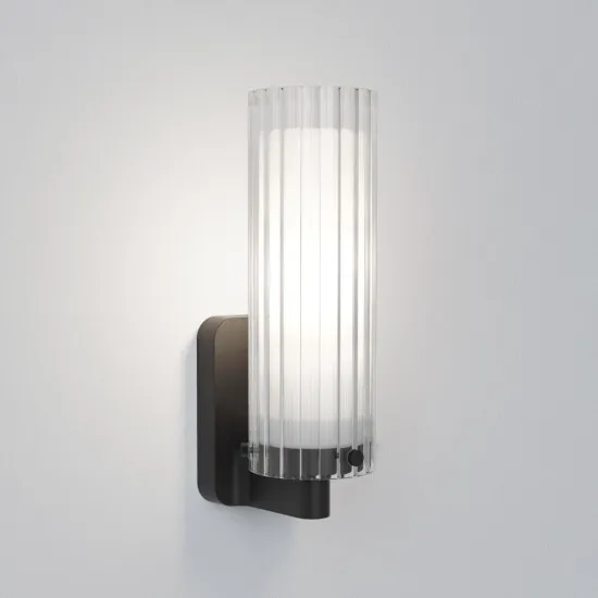 Astro Lighting Ottavino Wall fekete fürdőszobai tükörvilágítás (AST-1411006) E14 1 izzós IP44