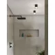 Astro Lighting Ottawa fekete fürdőszobai mennyezeti lámpa (AST-1474001) GU10 1 izzós IP65