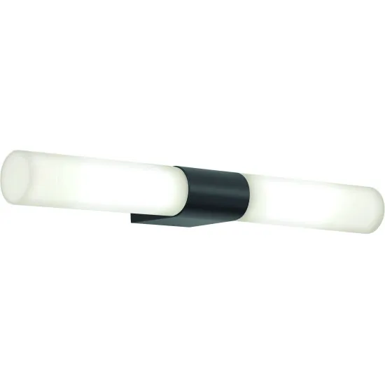 Astro Lighting Padova fekete fürdőszobai tükörvilágítás (AST-1143008) G9 2 izzós IP44