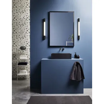 Astro Lighting Palermo 600 fekete fürdőszobai LED tükörvilágítás (AST-1084038) LED 1 izzós IP44