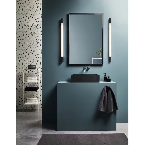 Astro Lighting Palermo 900 fekete fürdőszobai LED tükörvilágítás (AST-1084037) LED 1 izzós IP44