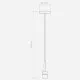 Astro Lighting Pendant Kit 4 fekete függesztett lámpa (AST-1184020) E27 1 izzós IP20