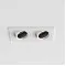 Astro Lighting Pinhole Square Slimline fehér mennyezetbe építhető lámpa (AST-1434005) GU10 2 izzós IP20