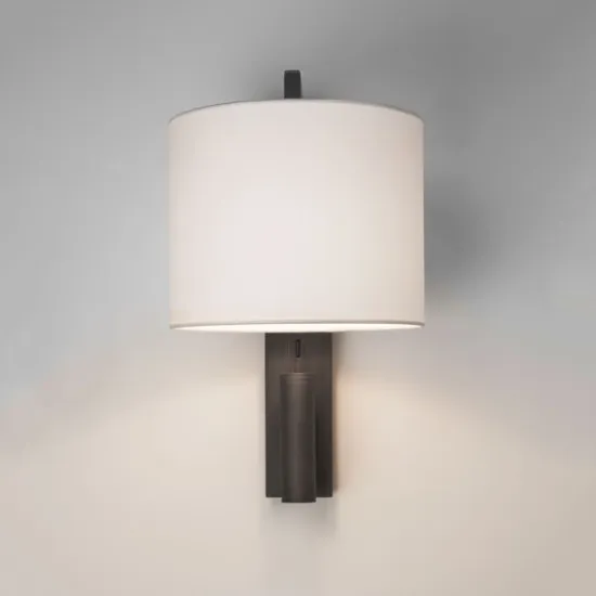 Astro Lighting Ravello LED Reader barna LED fali lámpa olvasólámpával (AST-1222020) E27+LED 2 izzós IP20