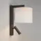 Astro Lighting Ravello LED Reader barna LED fali lámpa olvasólámpával (AST-1222020) E27+LED 2 izzós IP20