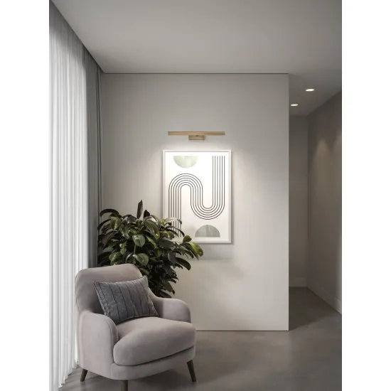 Astro Lighting Renoir 520 sárgaréz LED képvilágító (AST-1371031) LED 1 izzós IP20