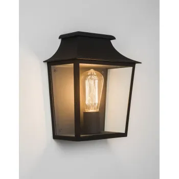 Astro Lighting Richmond Wall 235 fekete kültéri fali lámpa (AST-1340013) E27 1 izzós IP44