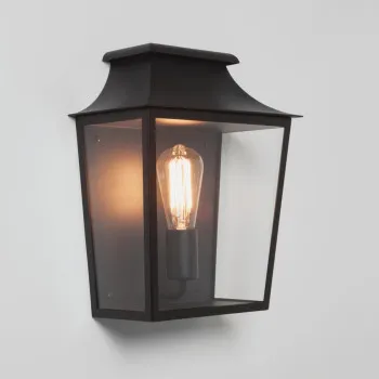 Astro Lighting Richmond Wall 285 fekete kültéri fali lámpa (AST-1340014) E27 1 izzós IP44
