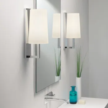 Astro Lighting Riva 350 nikkel fürdőszobai falikar (AST-1214004) E27 1 izzós IP44