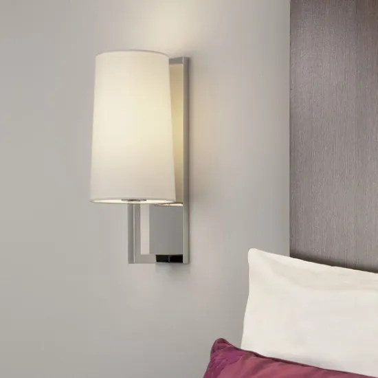 Astro Lighting Riva 350 nikkel fürdőszobai falikar (AST-1214004) E27 1 izzós IP44