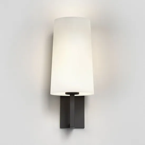 Astro Lighting Riva 350 fekete fürdőszobai falikar (AST-1214015) E27 1 izzós IP44