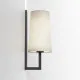 Astro Lighting Riva 350 fekete fürdőszobai falikar (AST-1214015) E27 1 izzós IP44