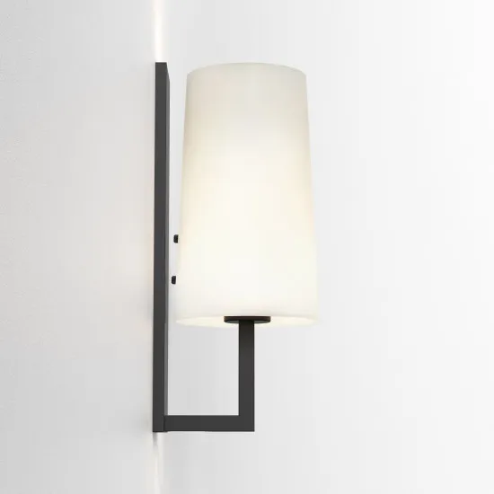 Astro Lighting Riva 350 fekete fürdőszobai falikar (AST-1214015) E27 1 izzós IP44